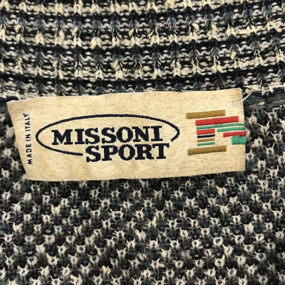 미쏘니 MISSONI 이태리 니트집업 가디건  [L] 상품이미지4