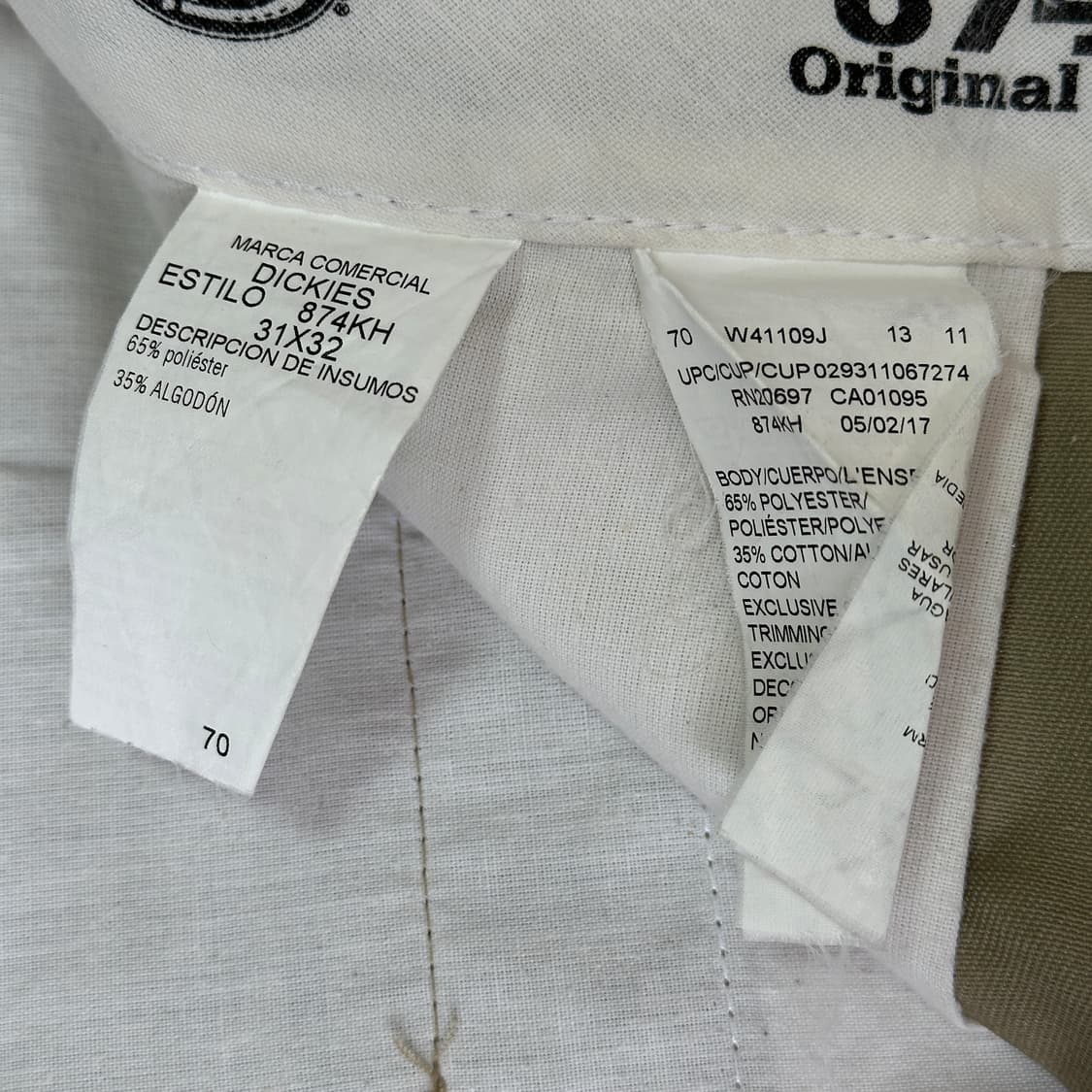 디키즈 오리지널 874 워크팬츠 상품이미지7