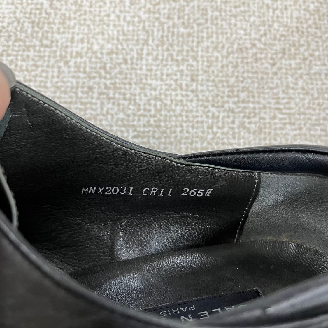 265 발렌시아가 빈티지 유팁 남성 구두 0219M 상품이미지8