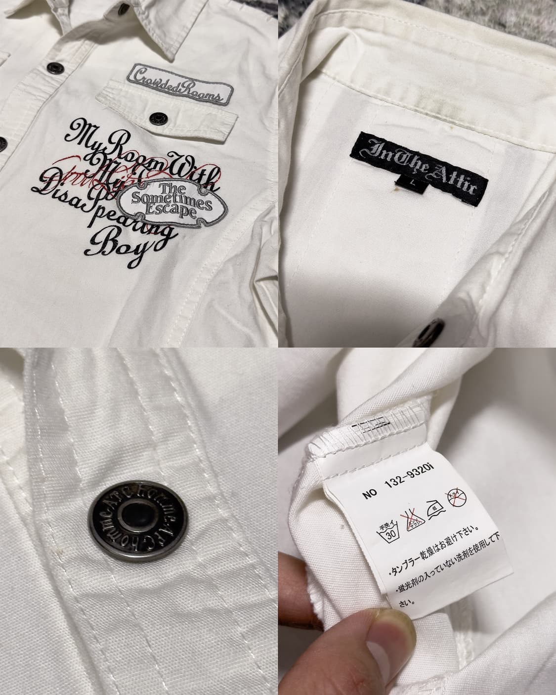 {In the Attic} Graphic Patch Shirts 상품이미지7
