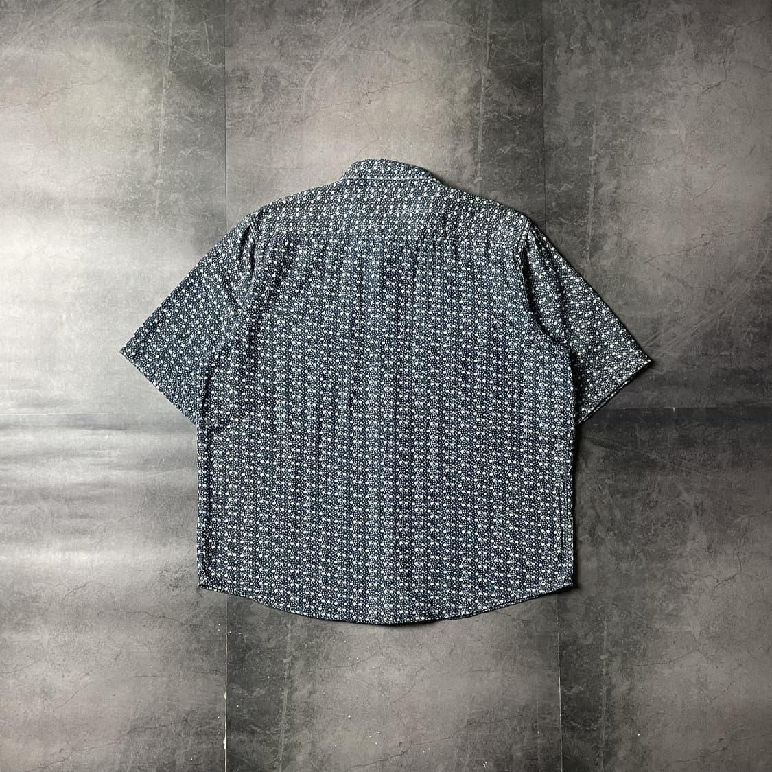 WRANGLER 랭글러 빈티지 네이비 도트 웨스턴 반팔 셔츠 A00776 상품이미지7