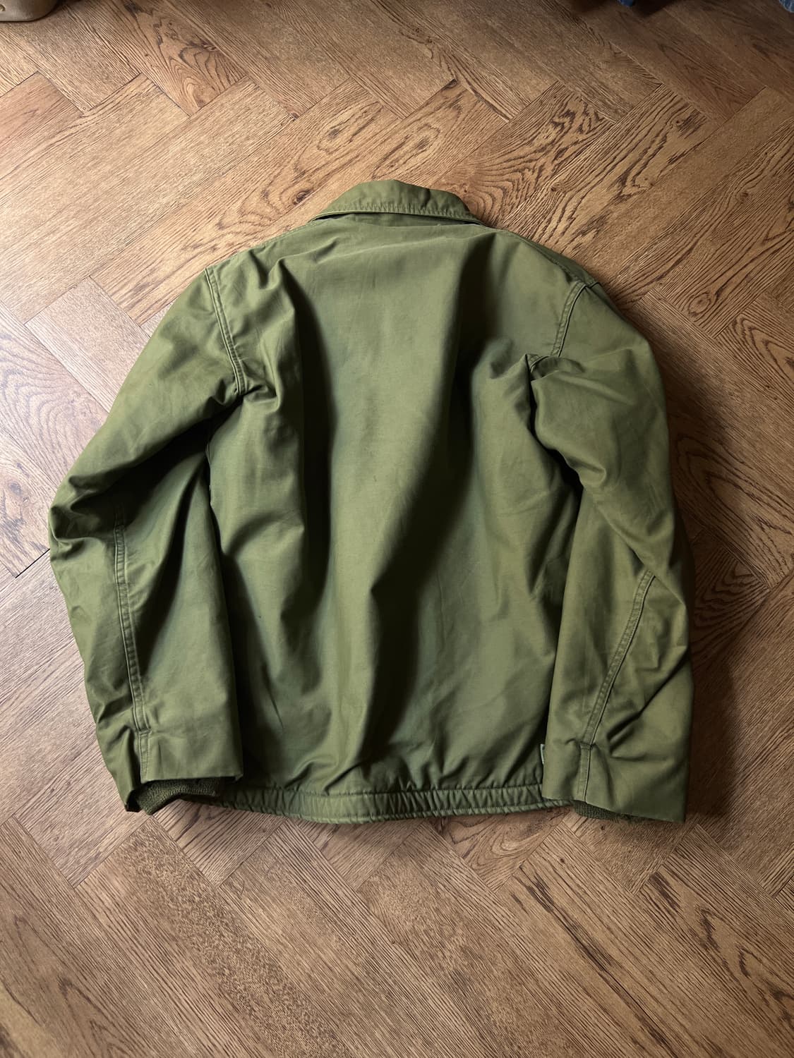 [L]80's 오리지널 U.S NAVY 미 해군 A-2 덱자켓 상품이미지6