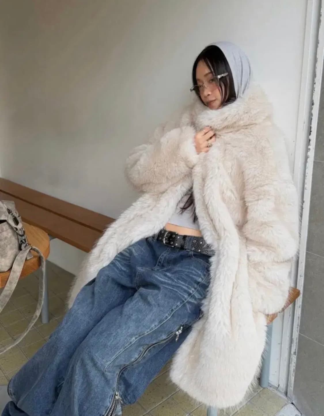 citta Vintage Soft Fur Coat 씨타 상품이미지3