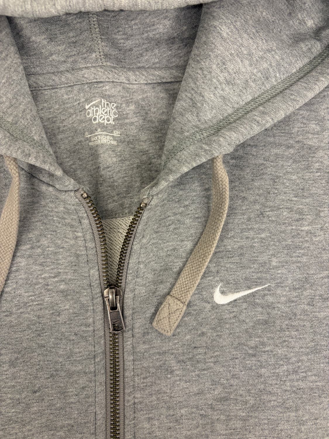 [S] 나이키 회색 후드집업 상품이미지2