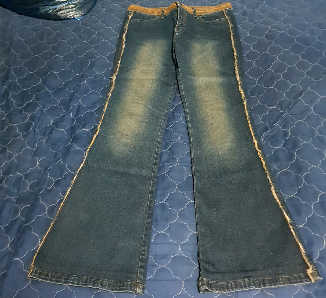 (빈티지) ONG JEANS 워싱 스판 부츠컷 데님진 (30) 상품이미지1