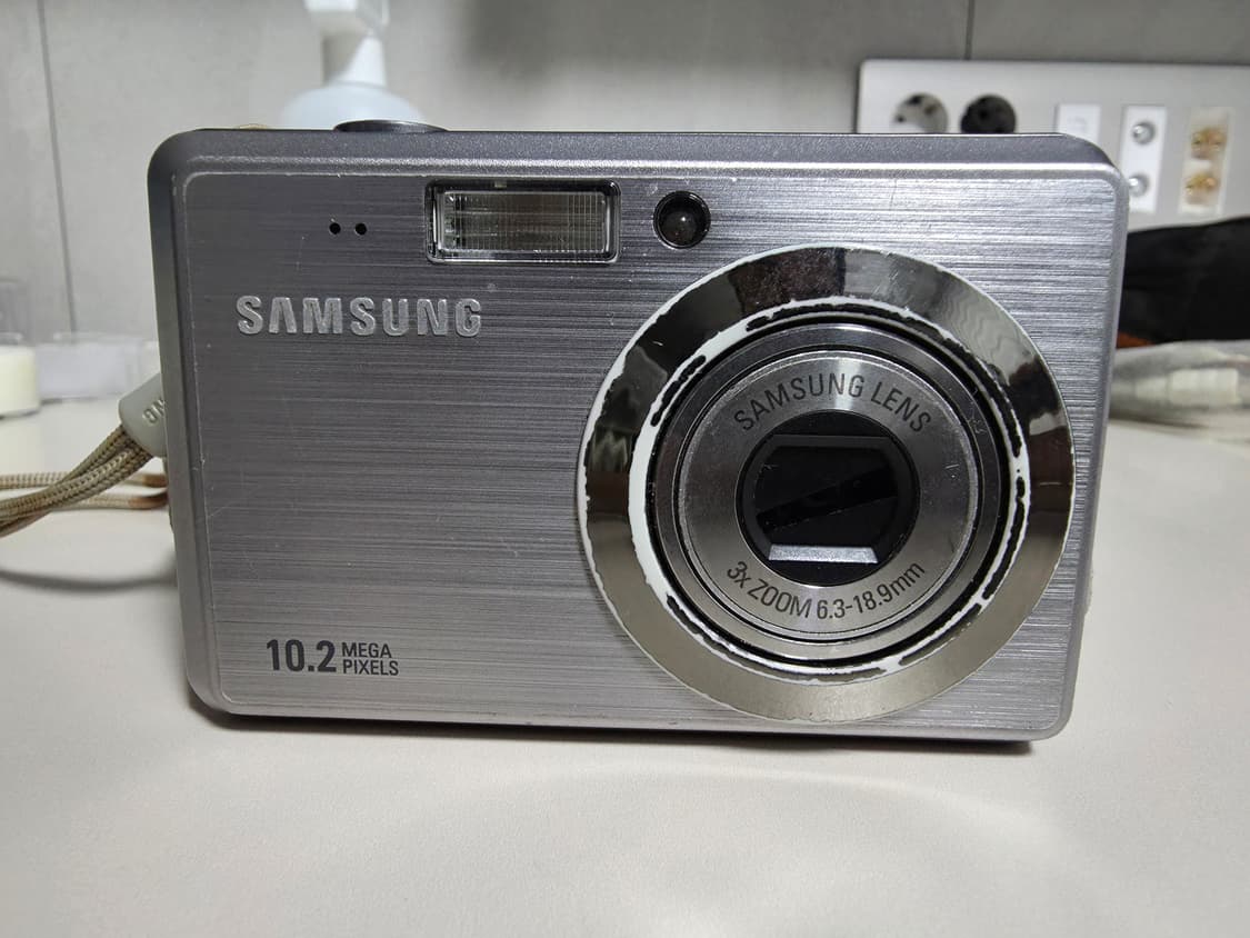 삼성 블루 ES55 빈티지 레트로 디지털카메라 상품이미지1