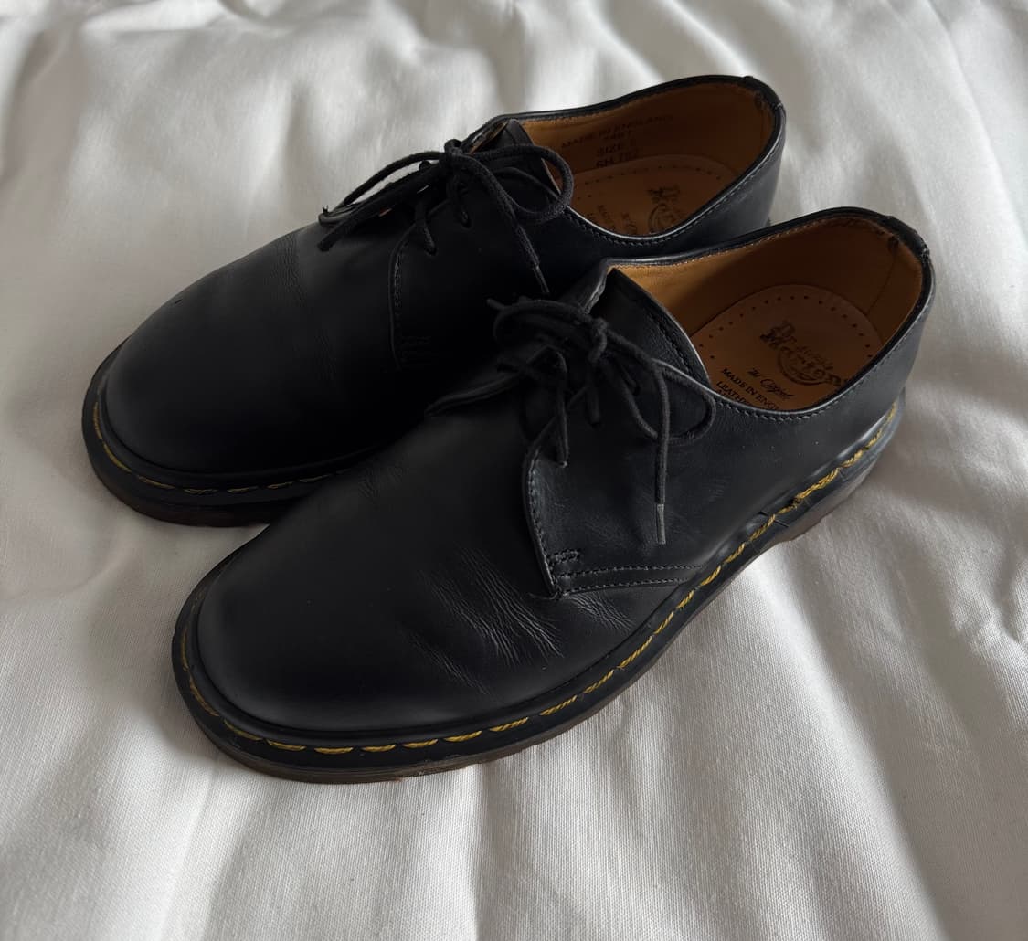 [UK5/240mm] 닥터마틴 1461 블랙 MIE 상품이미지3