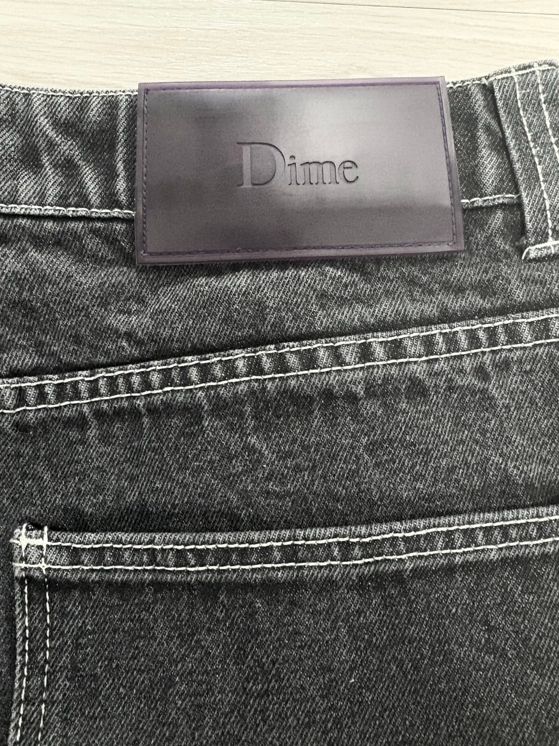 Dime baggy pants black L사이즈 상품이미지5
