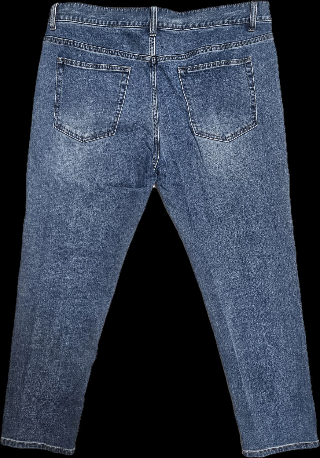 [38] 무신사스탠다드 슬림 크롭 데님 팬츠 라이트 인디고 상품이미지2