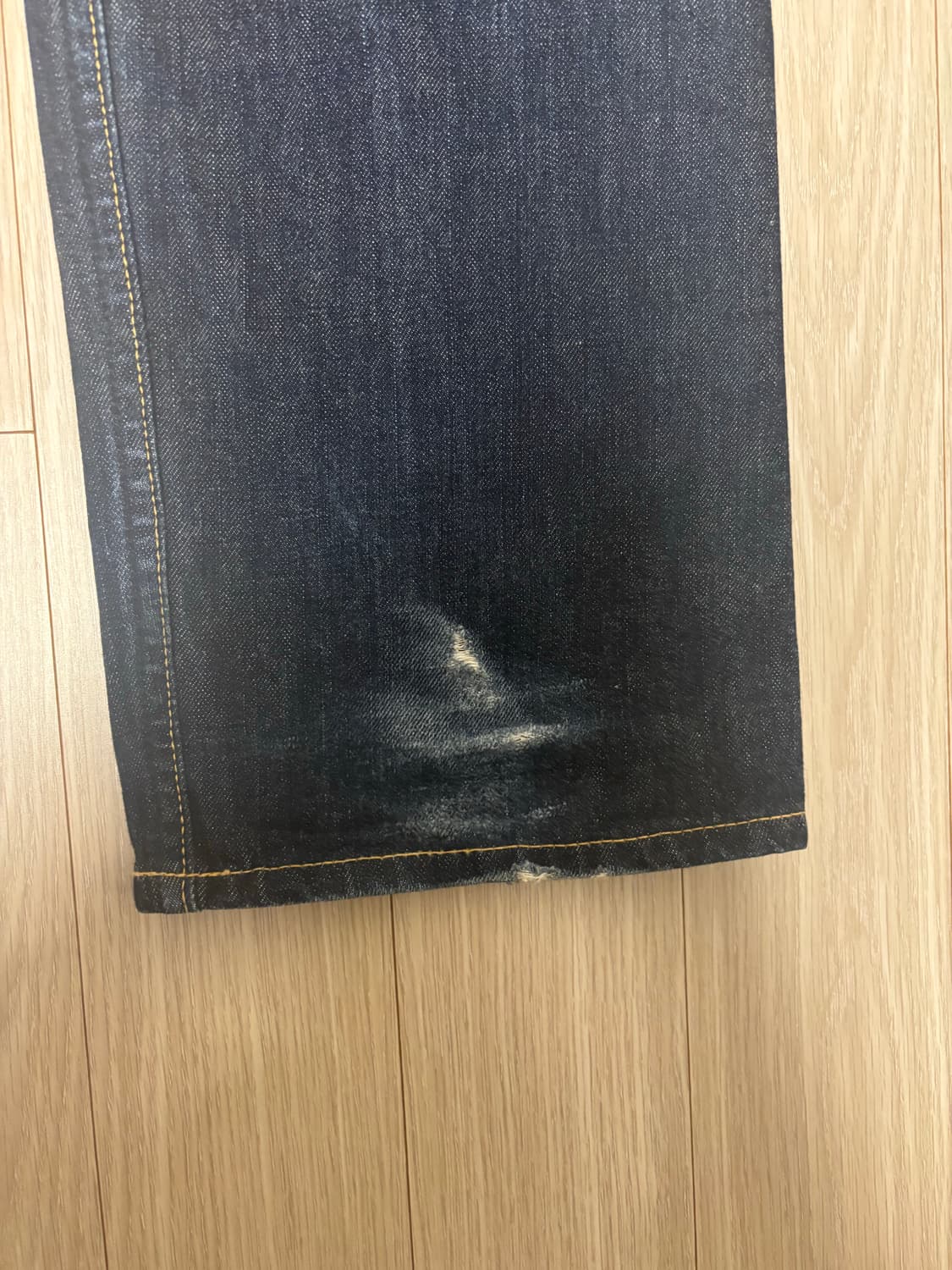 준야와타나베 앞 절개 데님  상품이미지5