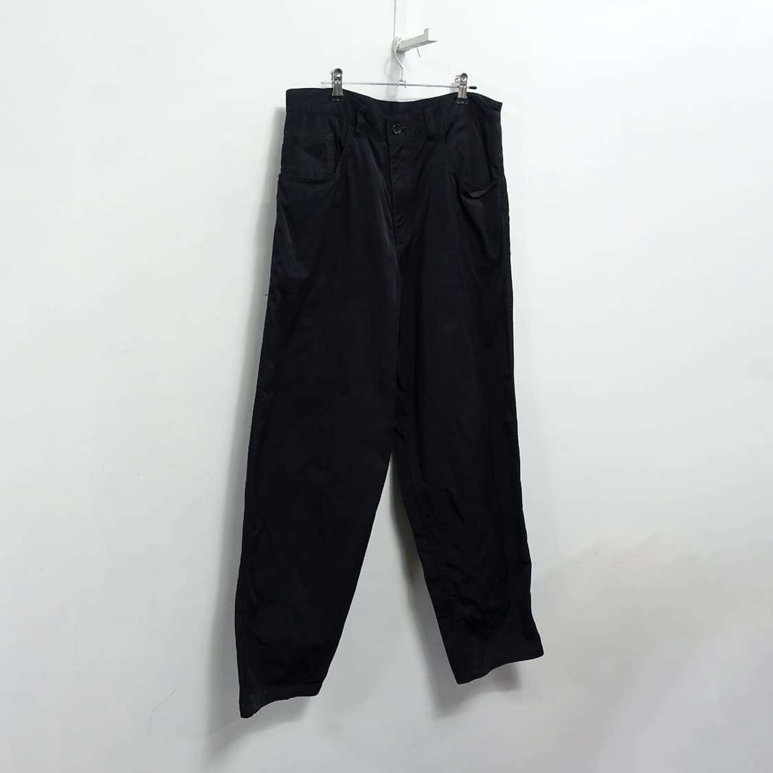 [M]COMMEDESGARCONS 꼼데가르송 옴므 가먼트다잉 나일론 팬츠 상품이미지2