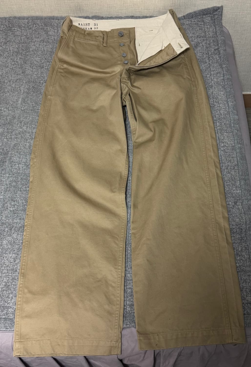 (31) 1942 US Army Chino Trousers Khaki 상품이미지8