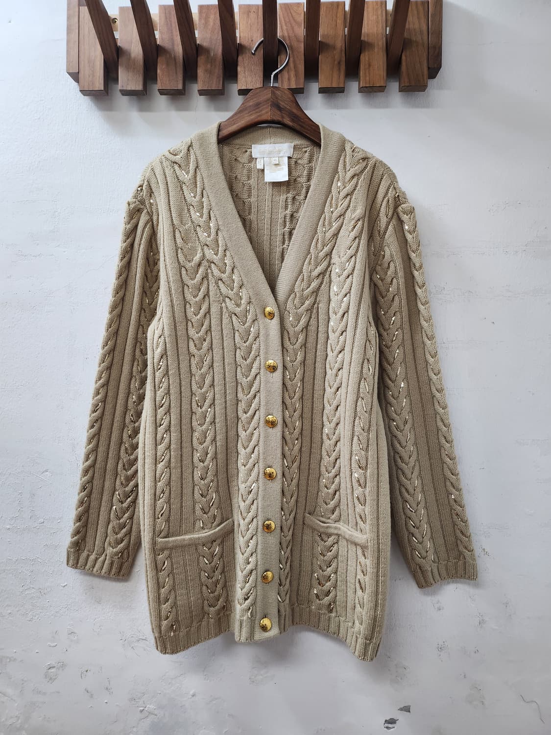 독일에스까다 꽈베기카디건 상품이미지1