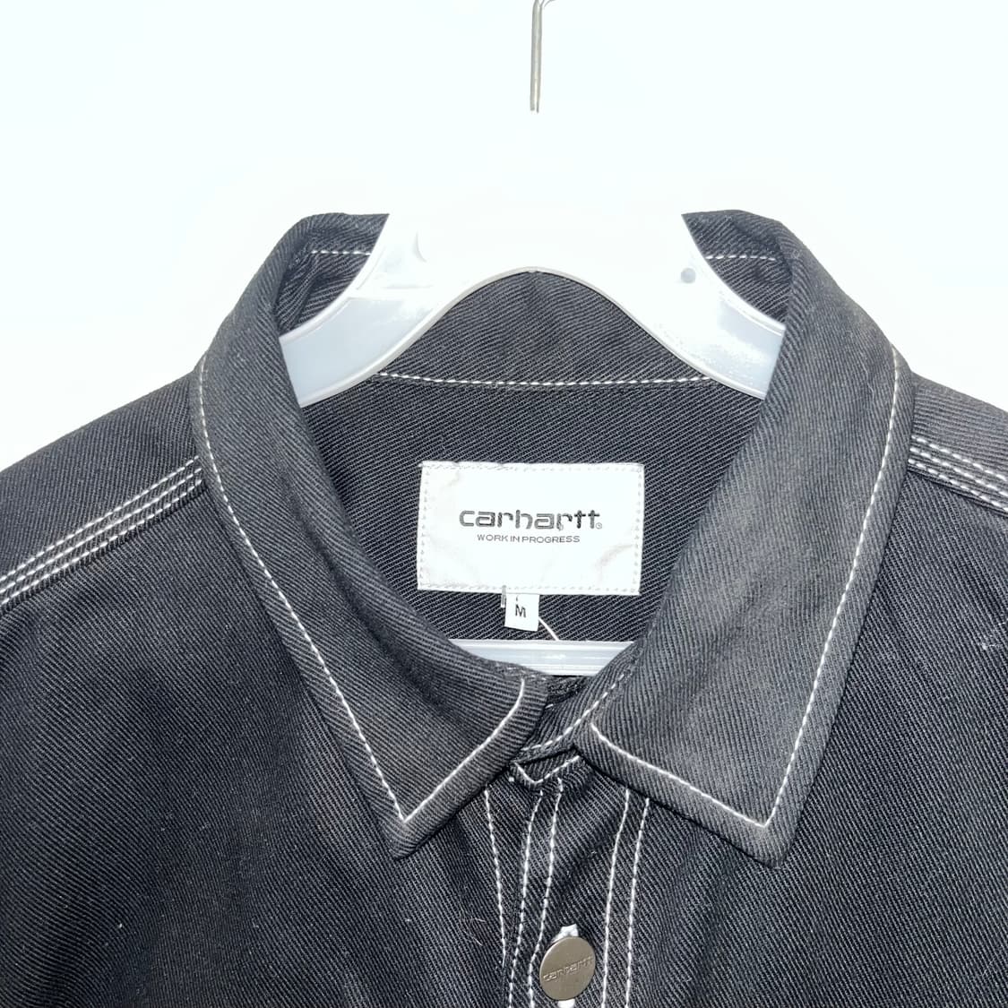 Carhartt WIP black chalk stitch jacket 상품이미지6