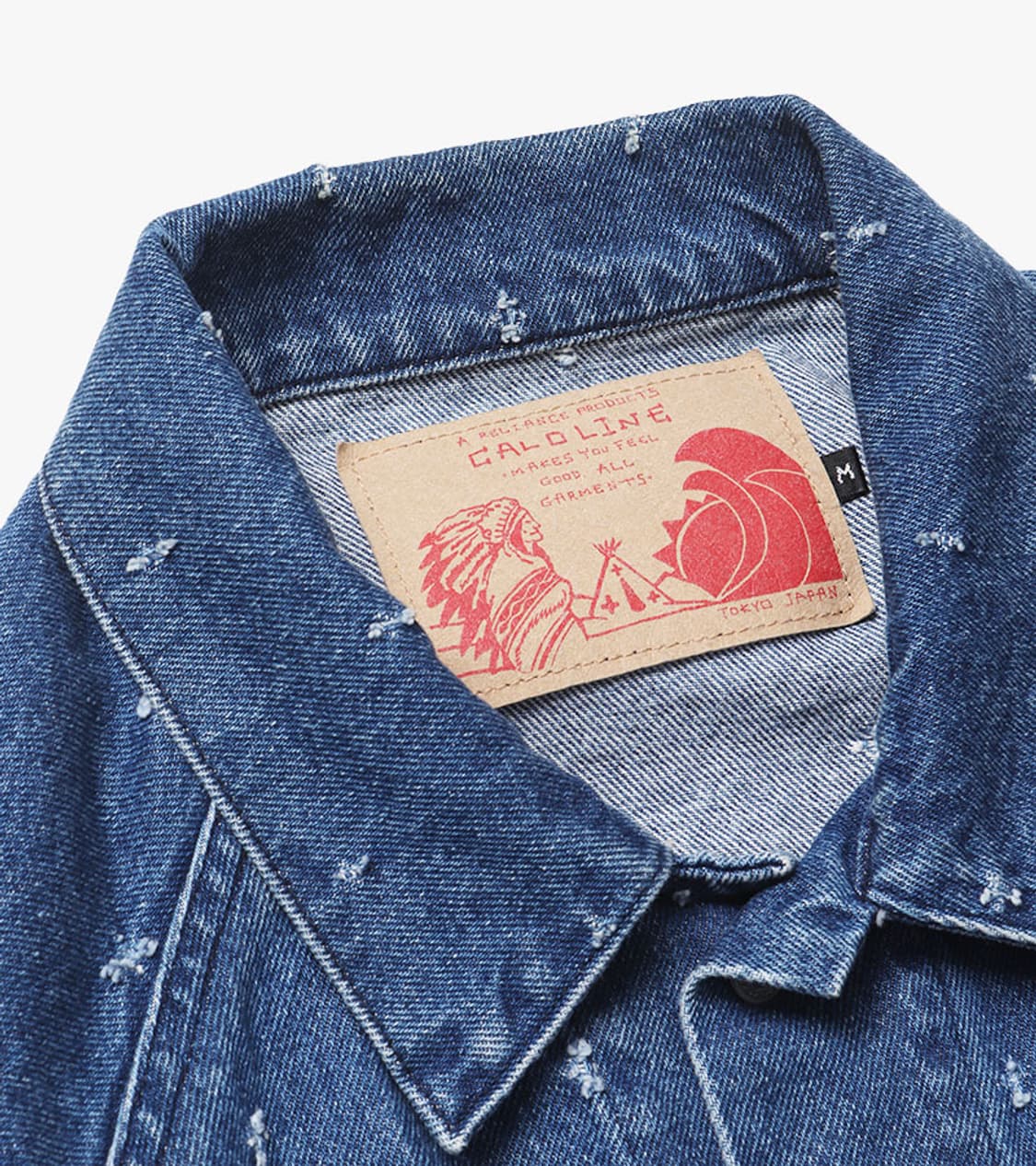 CAL O LINE - PUNCHING DENIM JACKET 상품이미지7