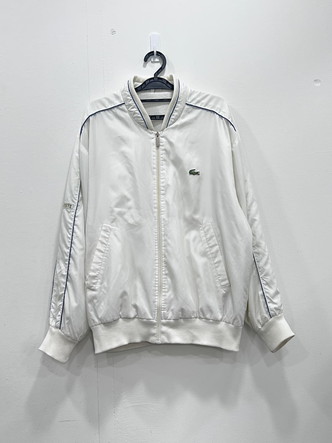 라코스테 빈티지 블루종 바람막이 남성 XL 상품이미지5