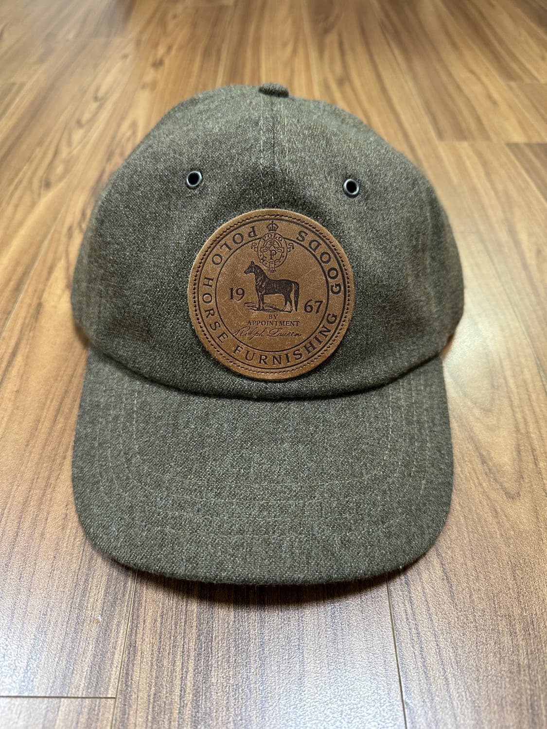 폴로 랄프로렌 Horse Furnishing 울 볼캡 상품이미지1