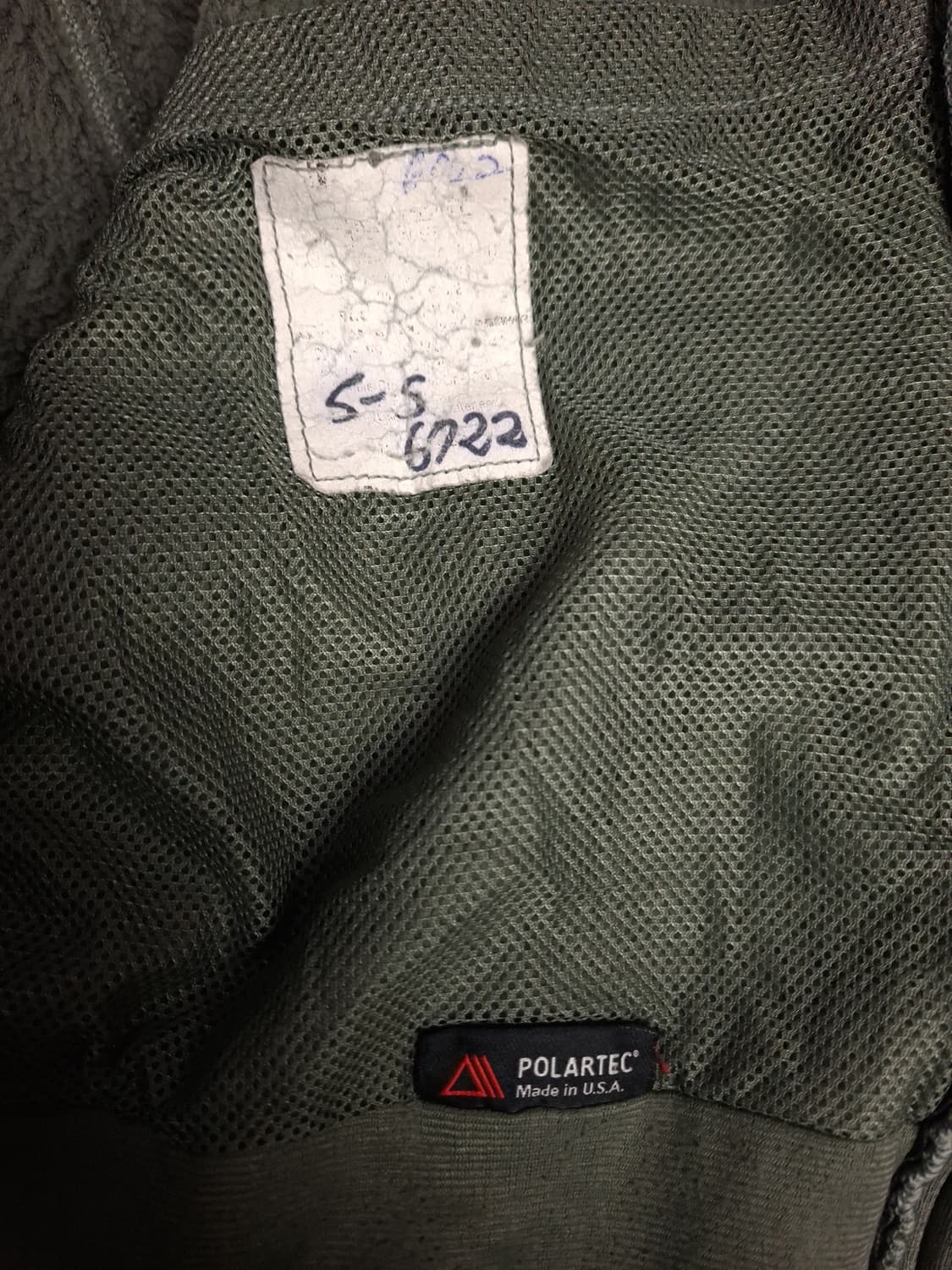 오리지날 미군 지급용 ACU 폴라텍 자켓 상품이미지4