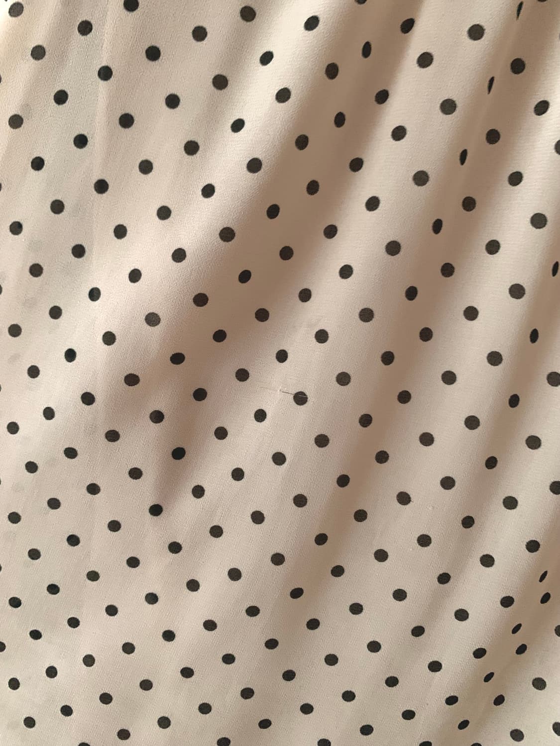 베이지 도트 뒷리본 블라우스 상품이미지7