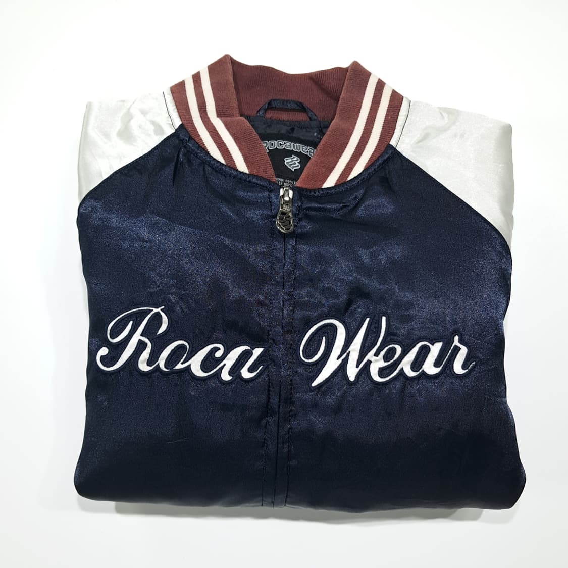 CL937 S 로카웨어 00s 한국판 새틴 바시티자켓 상품이미지9