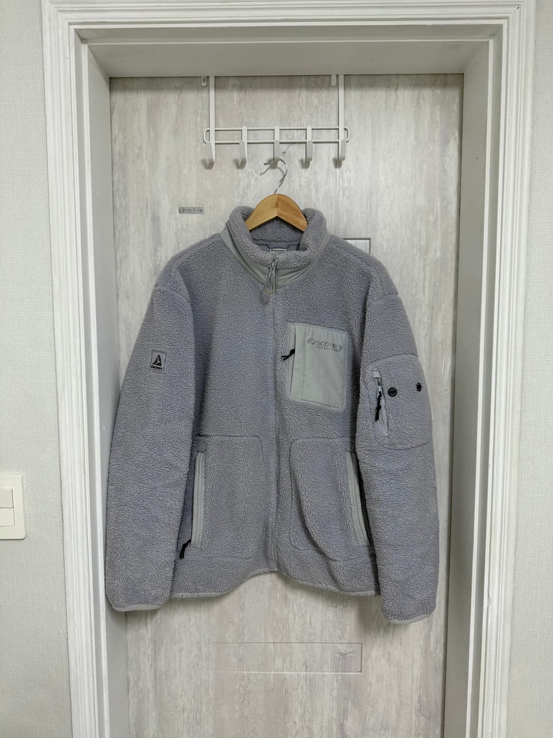 남성 105 / 디스커버리 후리스 뽀글이 집업 상품이미지1