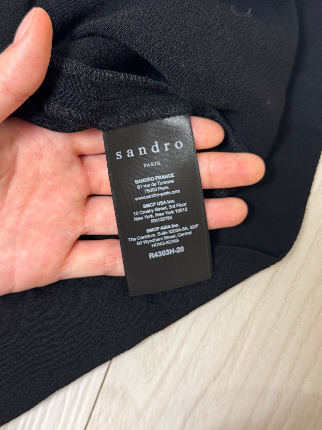 Sandro 블랙 민소매 원피스 (3) 상품이미지5