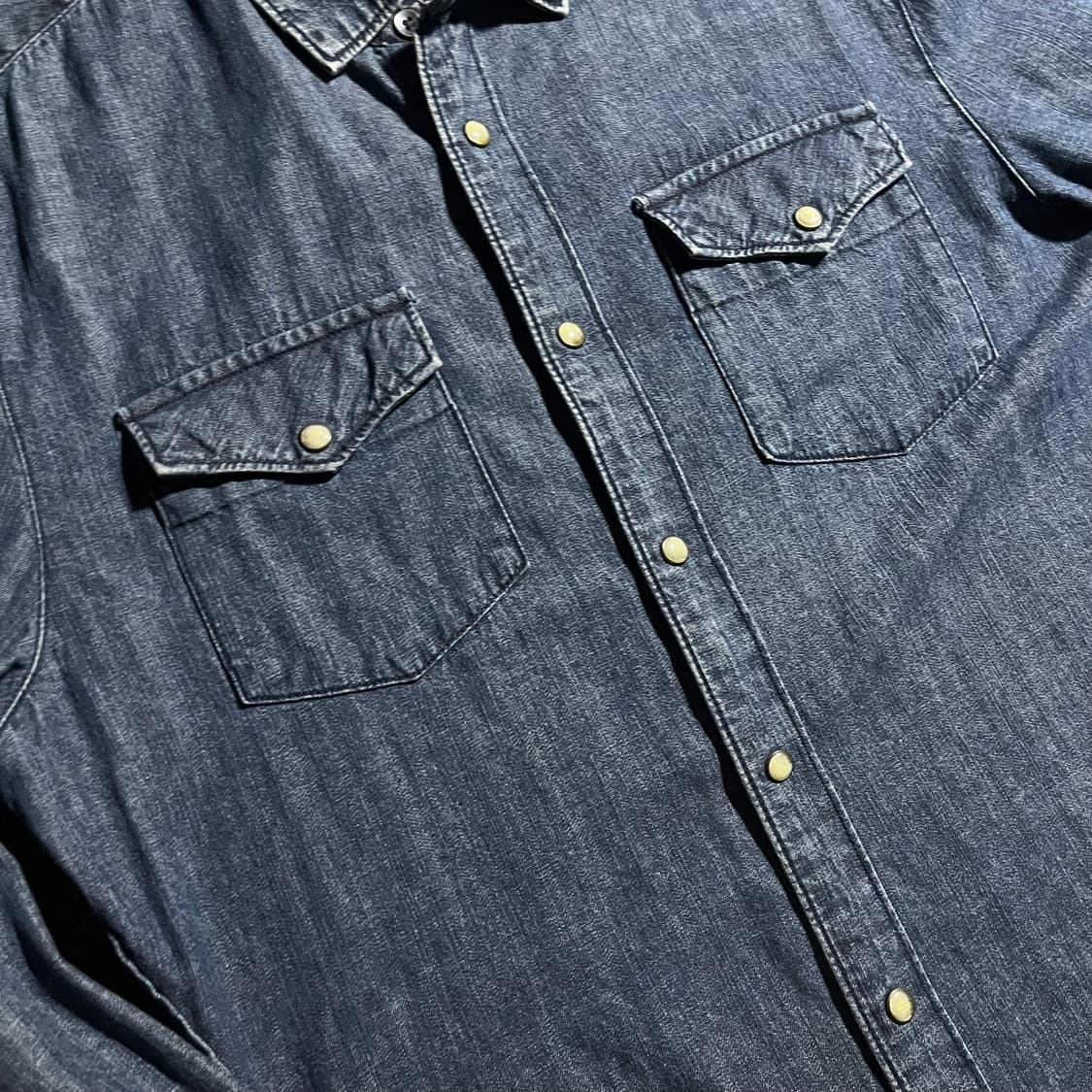 [L] GIORDANO 지오다노 데님 셔츠 상품이미지4