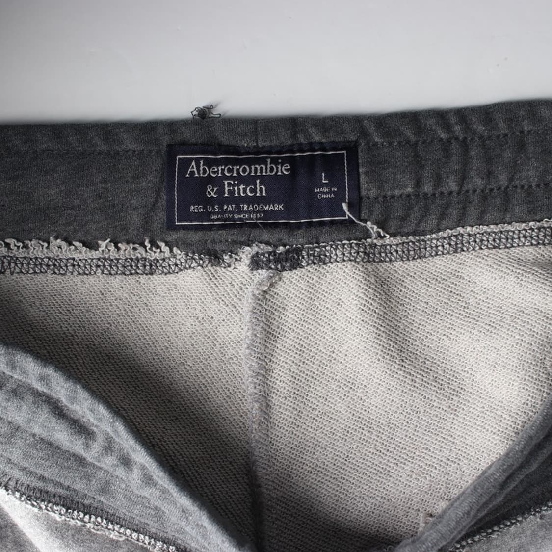 아베크롬비 사이드 레터링 스웨트 쇼츠 L 상품이미지5