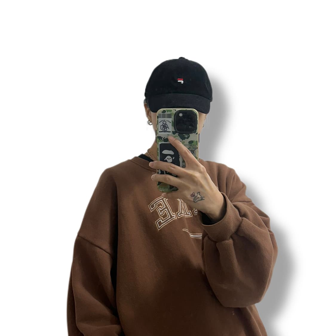 휠라 코듀로이 볼캡 상품이미지3