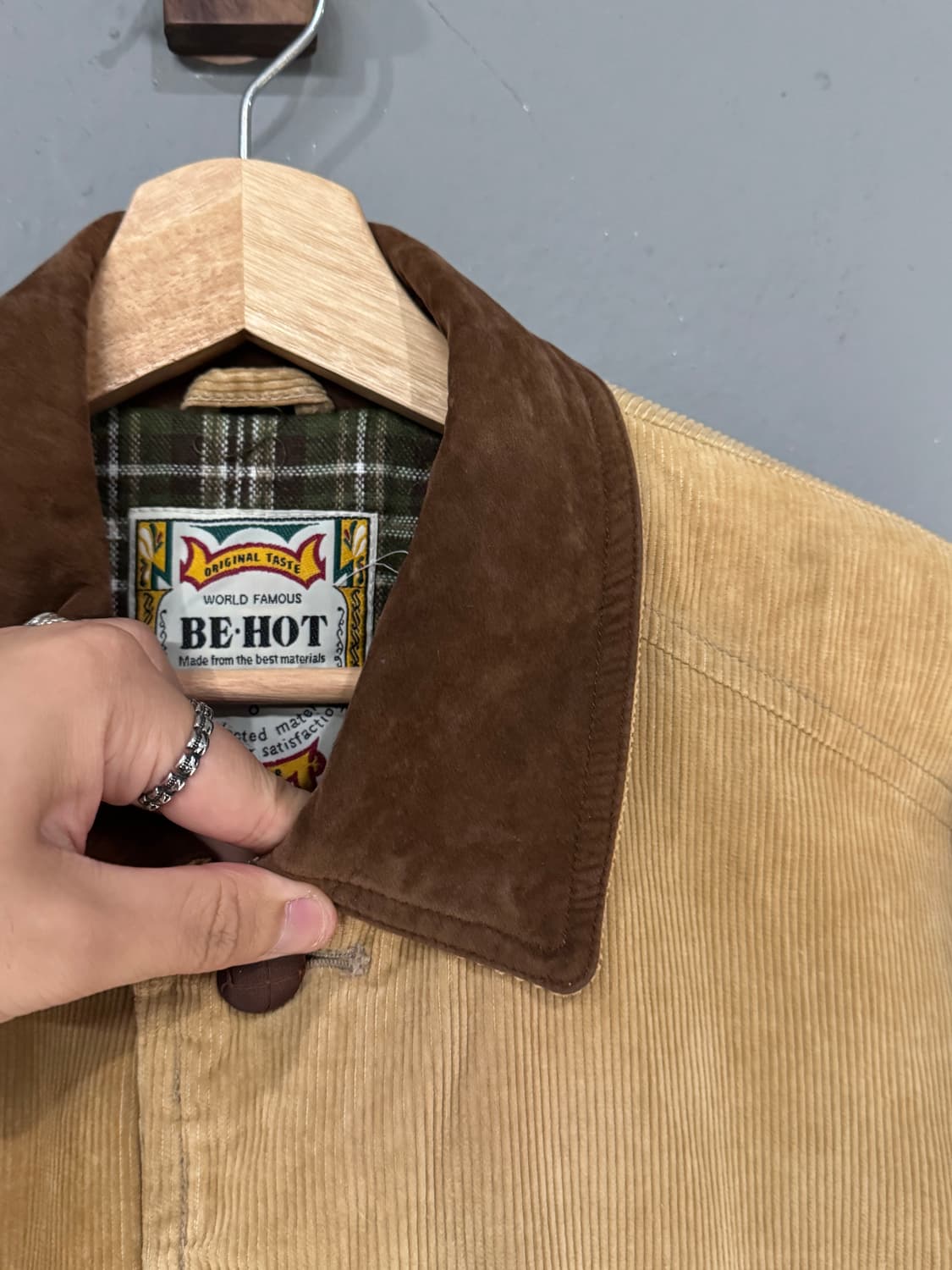 BE-HOT 코듀로이 헌팅자켓 상품이미지5