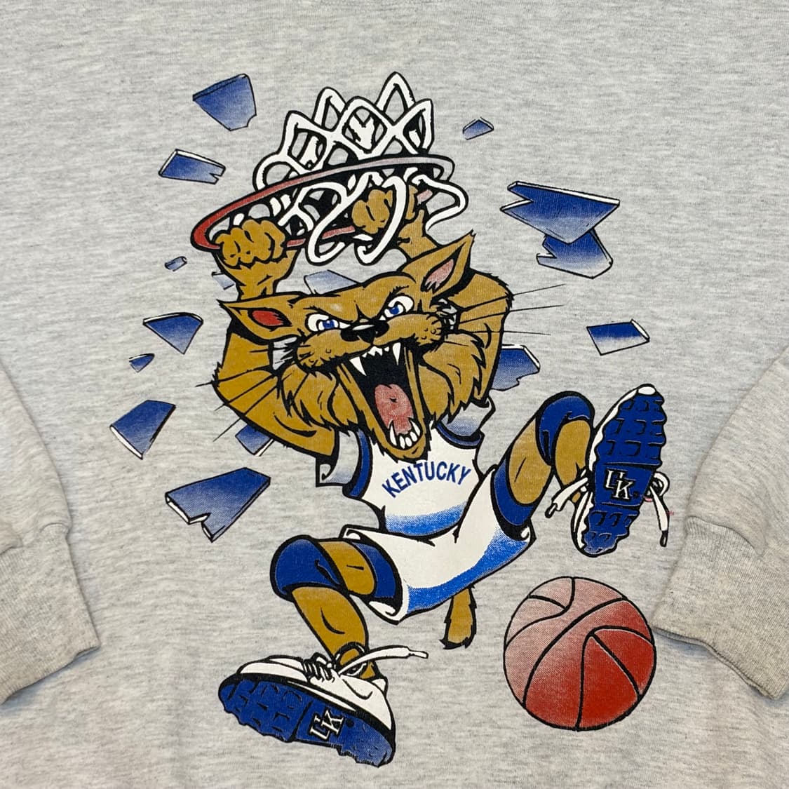 90s Made in USA 미국 빈티지 켄터키 농구 맨투맨 상품이미지1