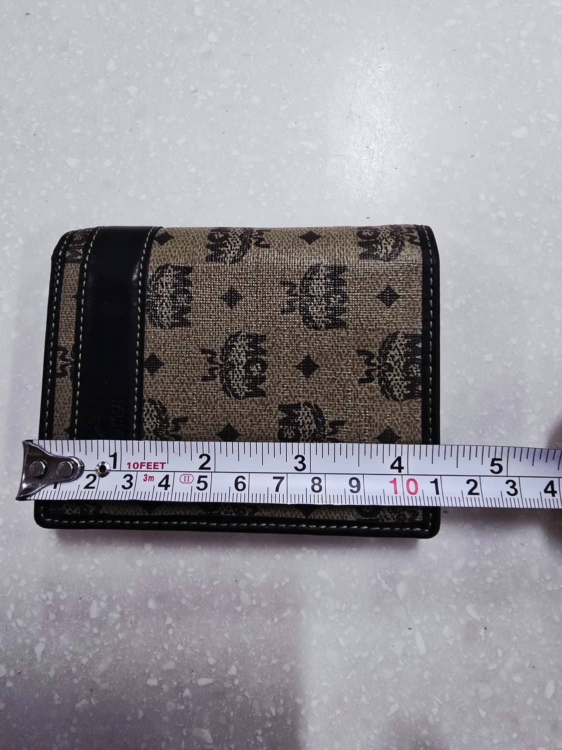 MCM 반지갑 남성용 브라운 모노그램 상품이미지9