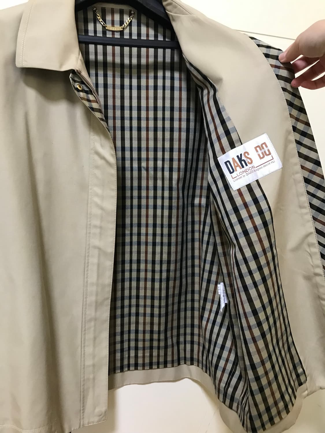 Daks 베이지 자켓 상품이미지2