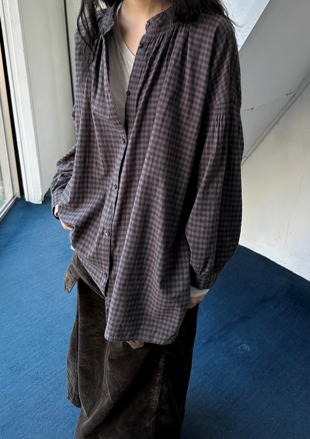 Wide silhouette High gauge cotton tunic  상품이미지8