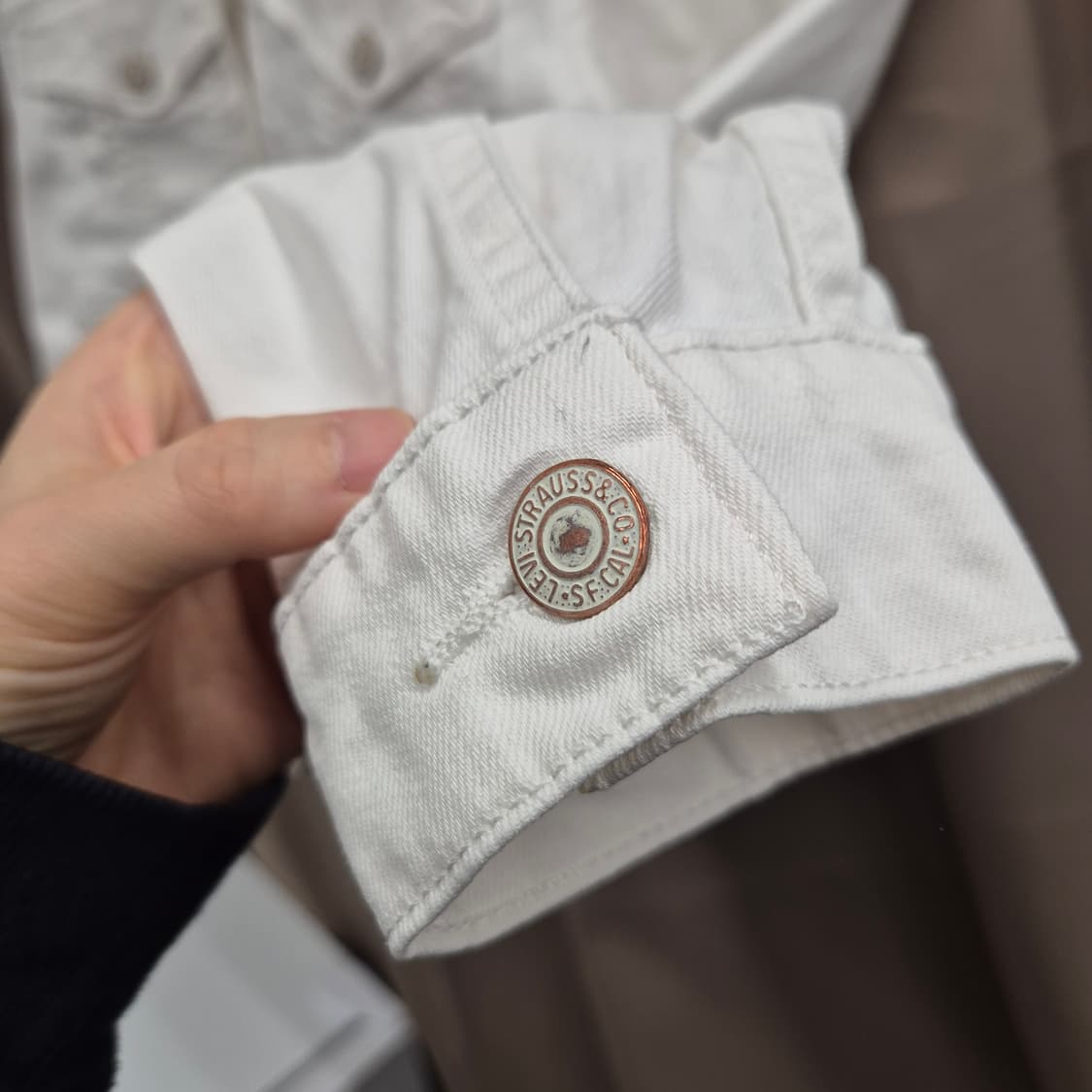 리바이스 여성 오리지널 트러커 자켓 L 상품이미지4