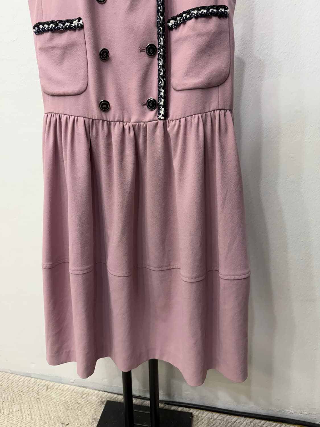 정품) 럭키슈에뜨 21ss 롱 원피스 36 상품이미지5