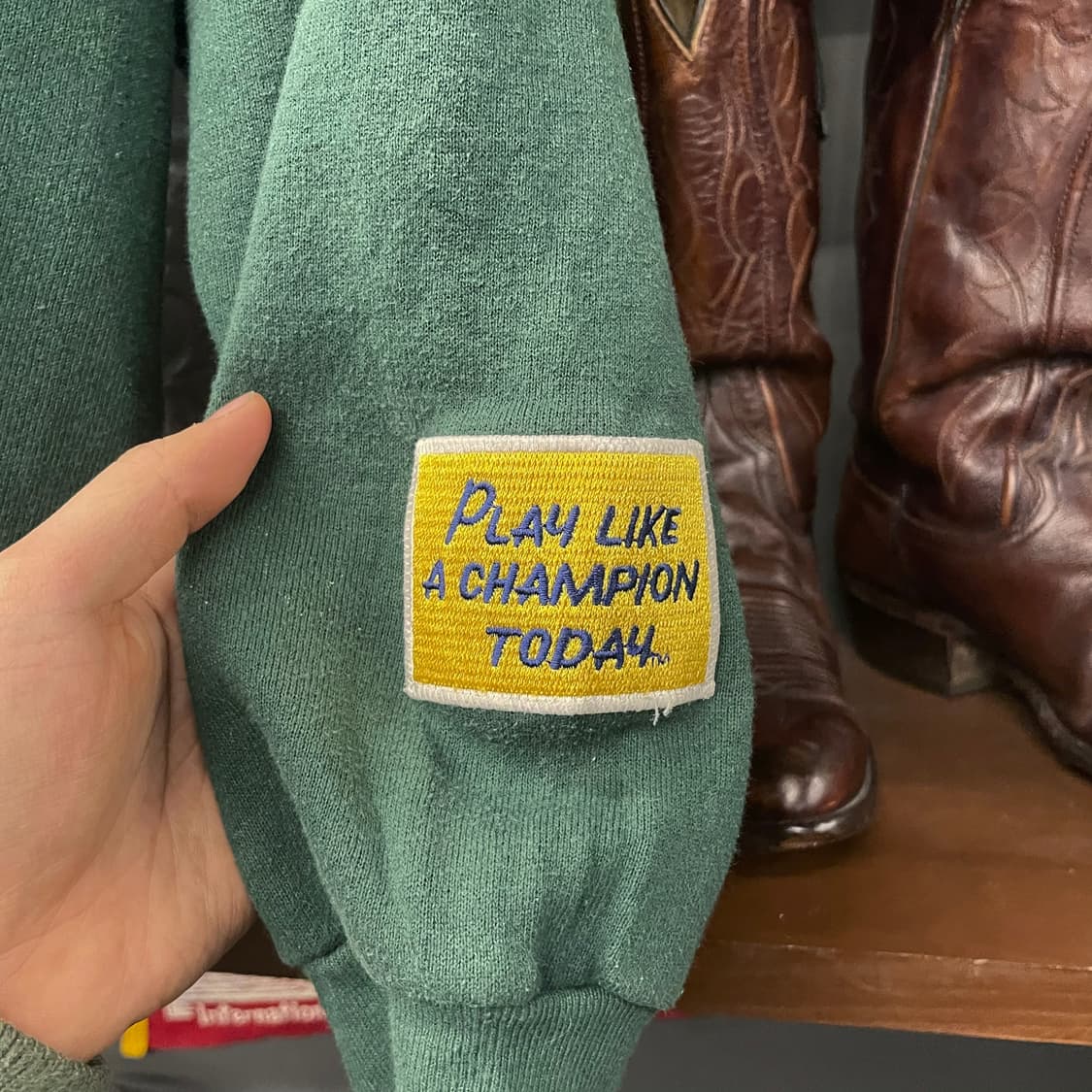 90s 마제스틱 노트르담 유니버시티 맨투맨 스웻 셔츠 N109 상품이미지3