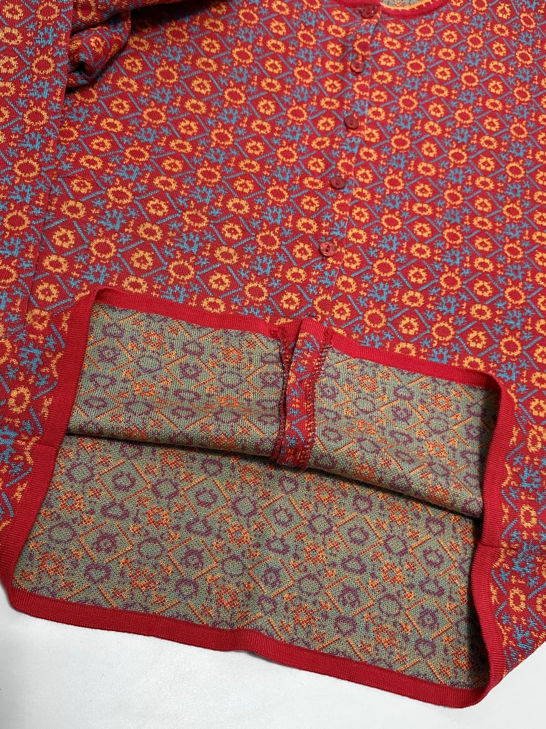 빈티지 에스닉 니트 가디건 상품이미지4