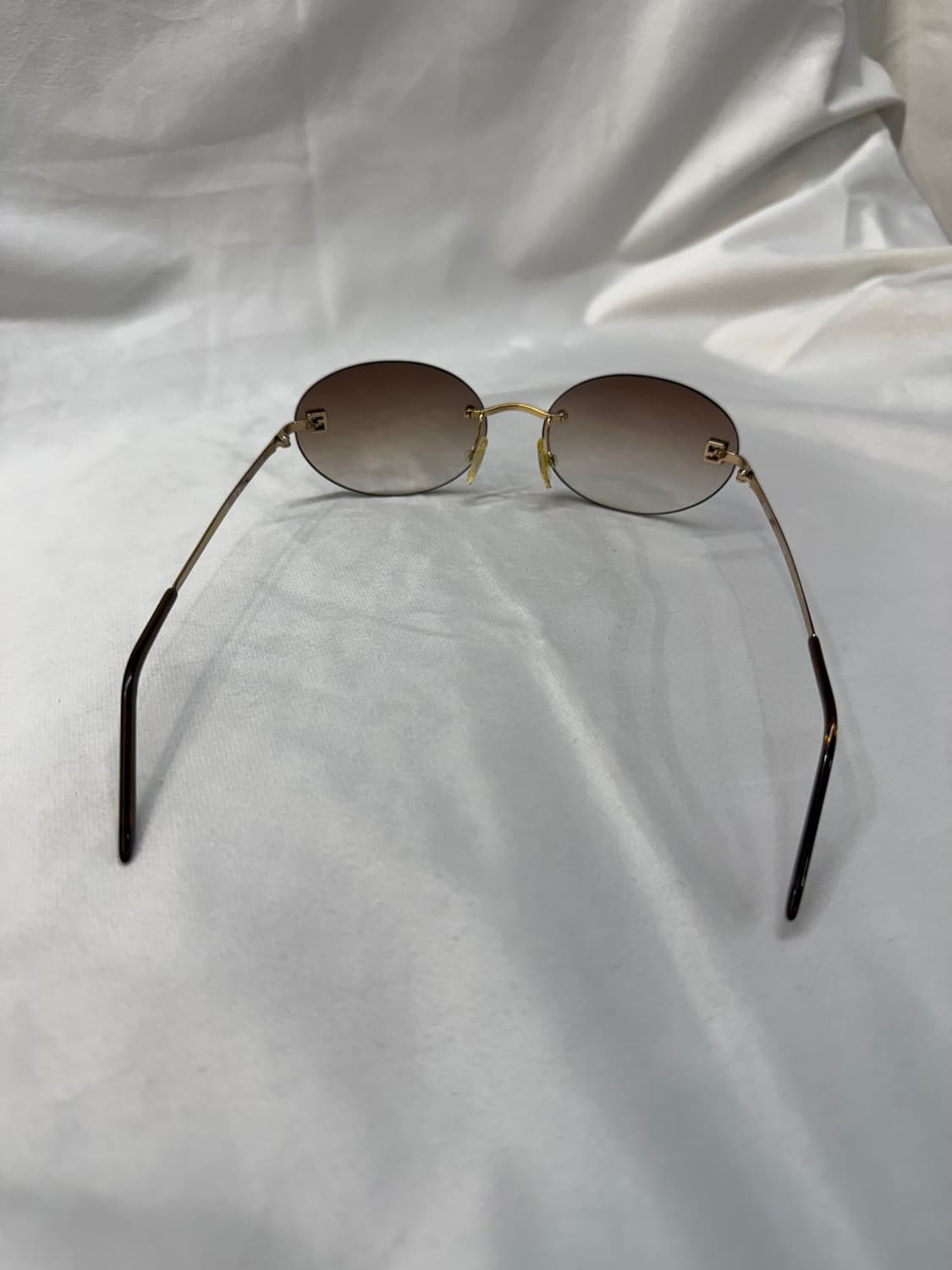 90s 펜디 빈티지 금장 무태 선글라스 made in ITALY   상품이미지5