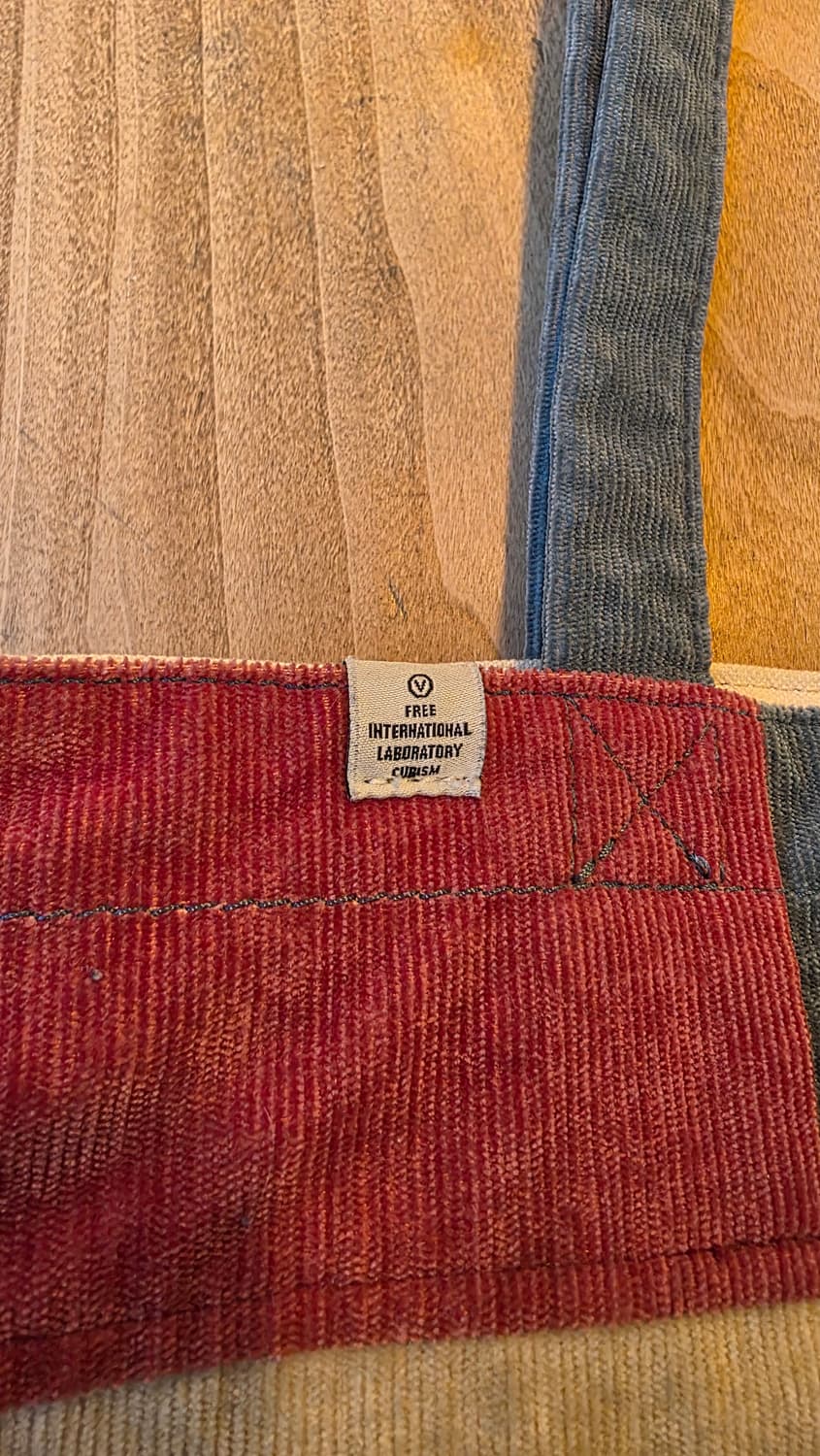 비즈빔 16시즌 USA 플래그 성조기 스웨이드 토트백 상품이미지5