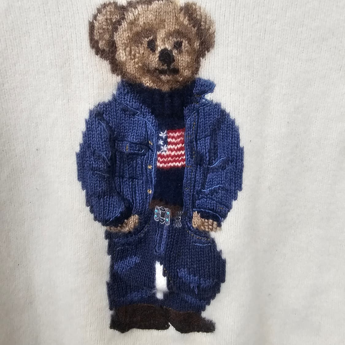 폴로 랄프로렌 베어 니트 상품이미지3