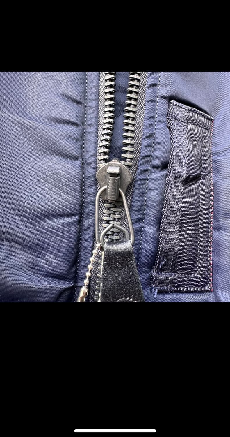 올드크로우 ma-1 항공점퍼 네이비 105 상품이미지2