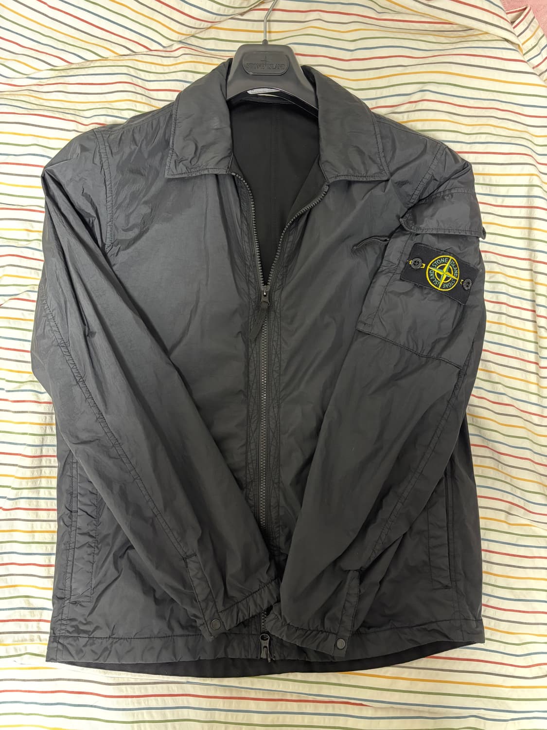 스톤아일랜드 크링클랩스 오버셔츠 상품이미지1