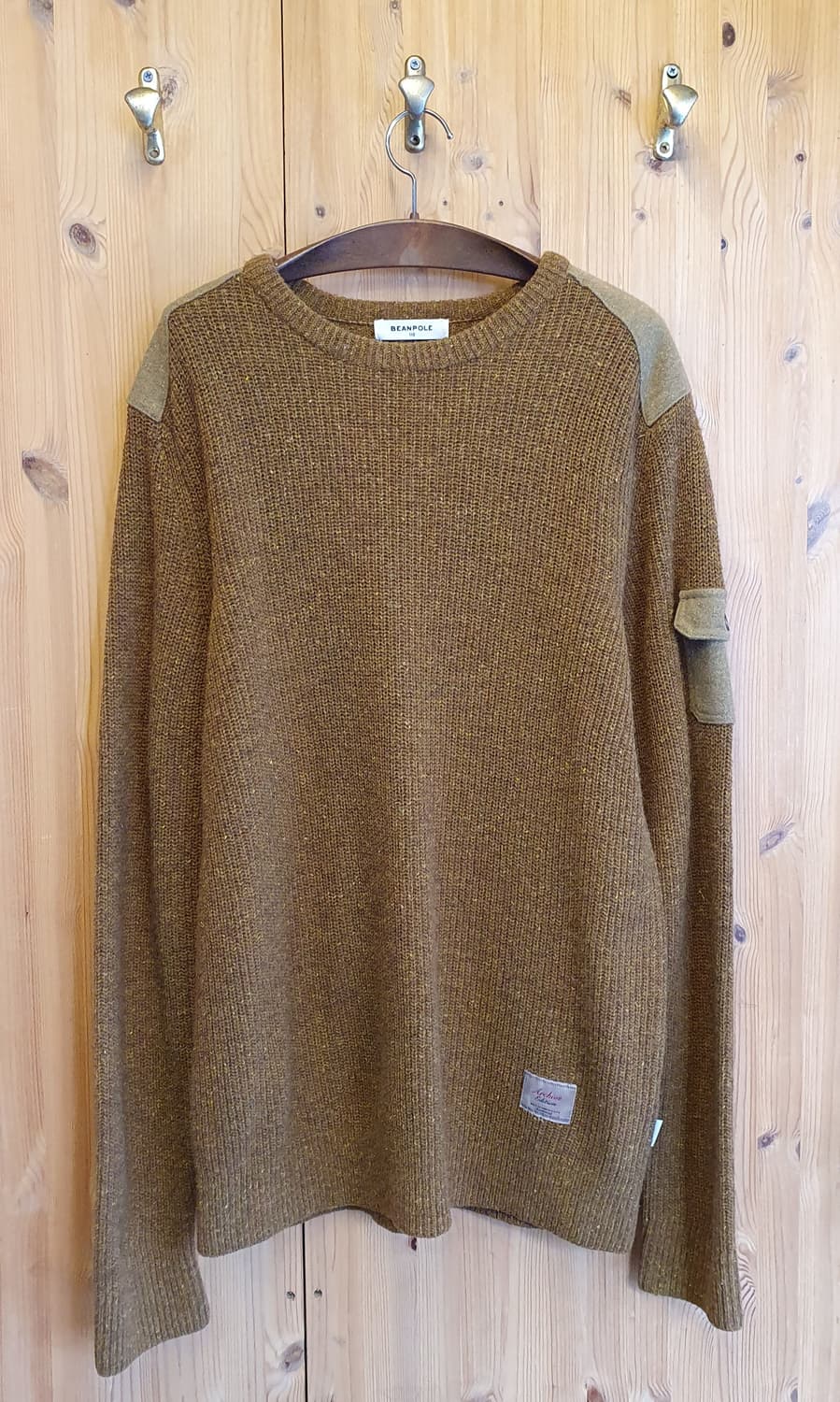 100.빈폴 패치 포켓니트 상품이미지1