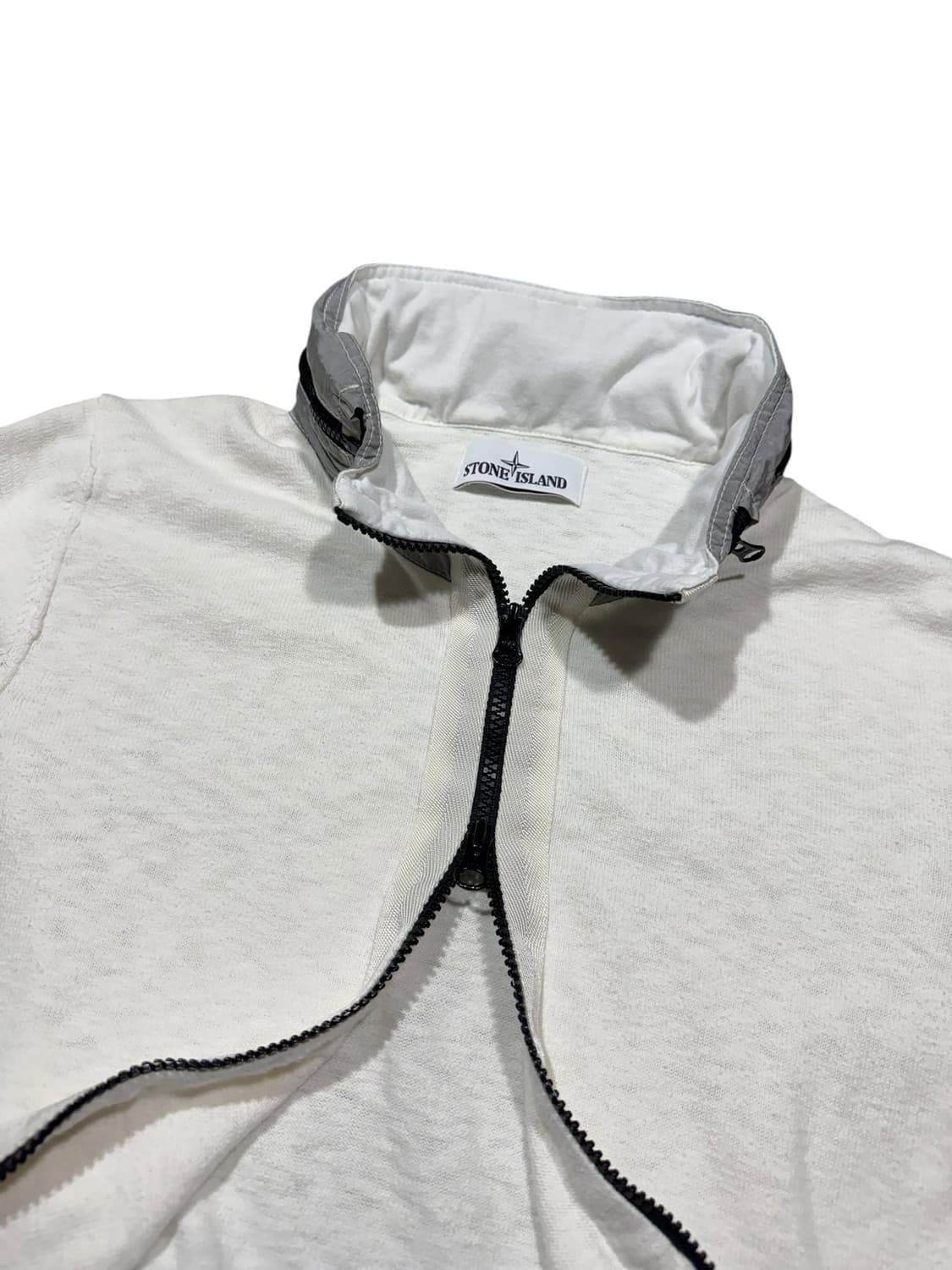Stone Island 스톤아일랜드 후디 코튼 니트 집업 상품이미지3