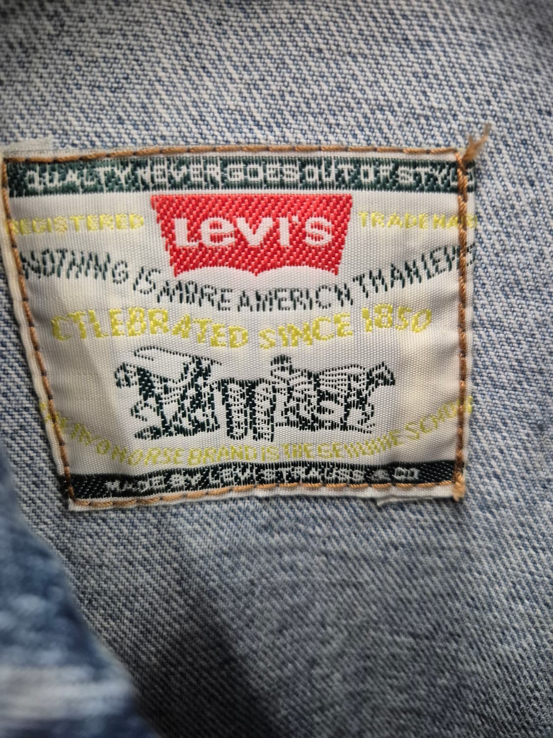 리바이스 데님 트러커 자켓 XL 상품이미지5