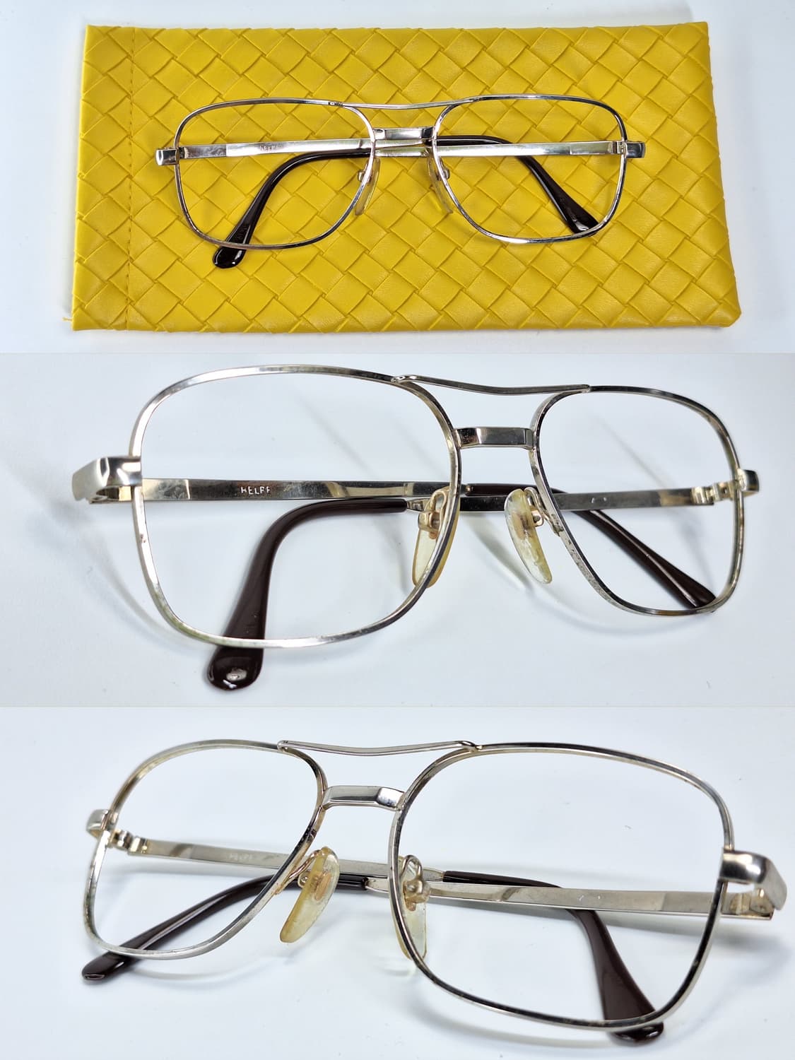 80s 일본 빈티지 투브릿지 더블브릿지 안경테 빈티지 클래식 레트로 y2 상품이미지2