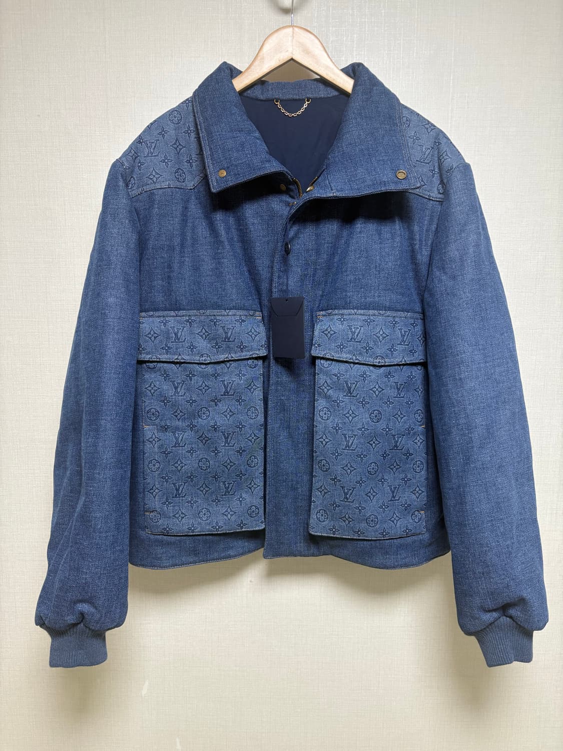 [50/새상품급] 루이비통 모노그램 데님 패딩 상품이미지1