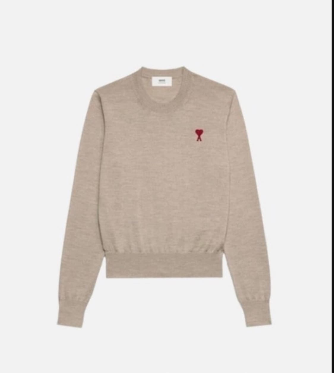 아미 스몰 로고 니트 상품이미지1