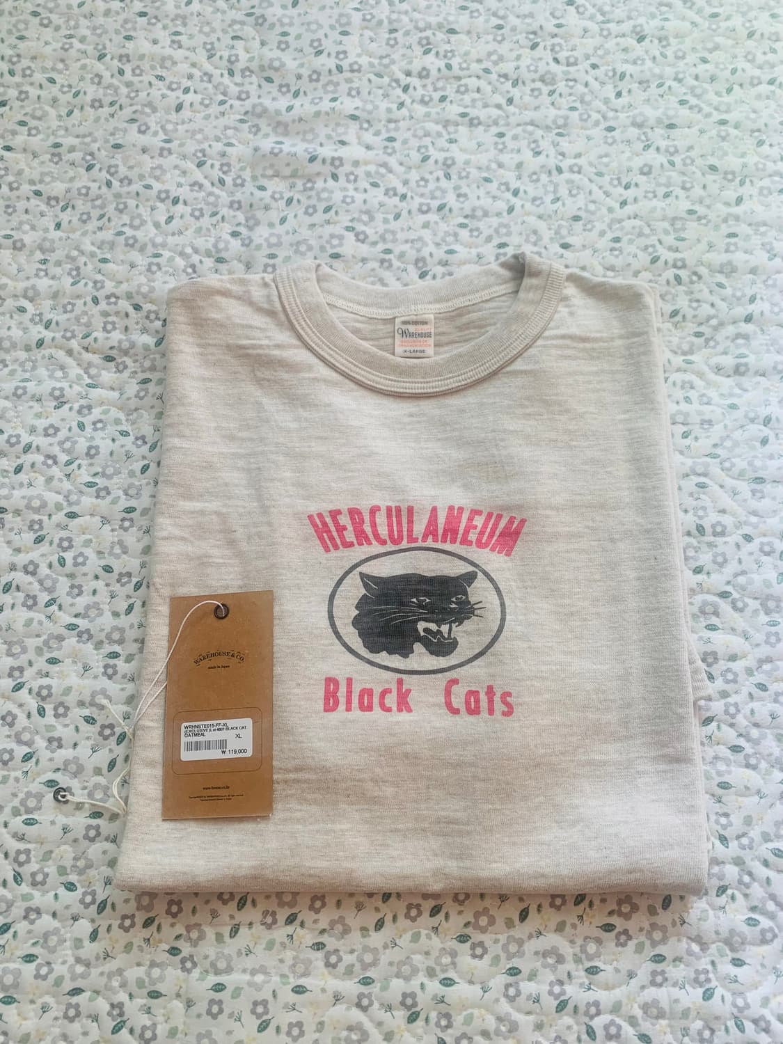 [XL] 웨어하우스 EXCLUSIVE LOT 4601 BLACK CAT  상품이미지1